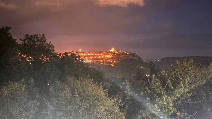 Blick auf Orvieto ACT Italien