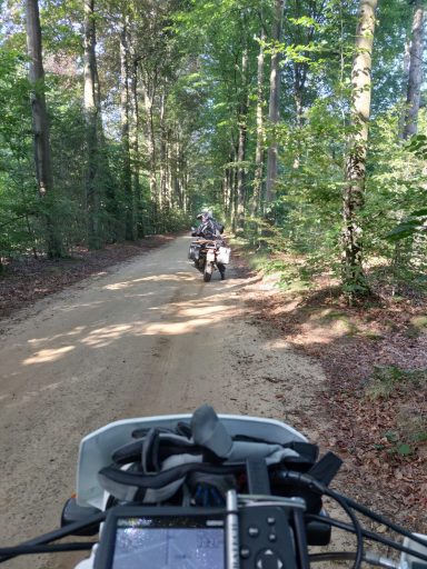 Endurowandern auf dem TET Holland Niederlande