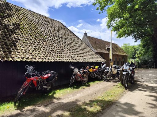 Endurowandern auf dem TET Holland Niederlande