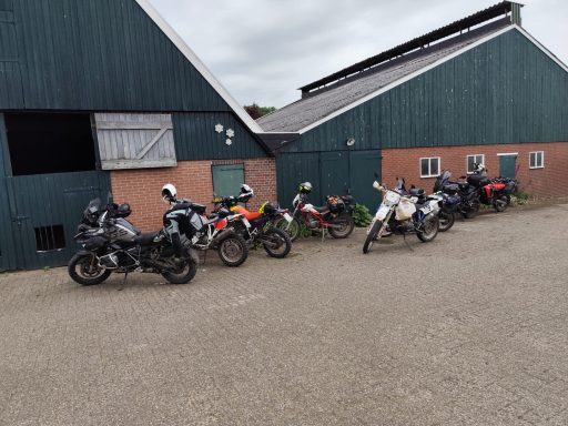 Endurowandern auf dem TET Holland Niederlande