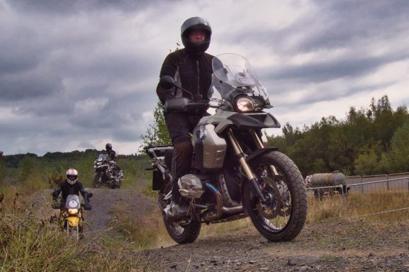 Gruppentraining Offroad Stöffelpark Auffahrt und Abfahrt Heikes Escapes Roland Langenau