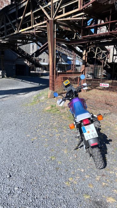 Yamaha XT 600E im Stöffelpark Stöffel