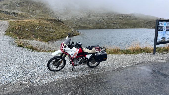 R 100 GS Paris Dakar PD Offroad Italien Endurowandern Lombardei