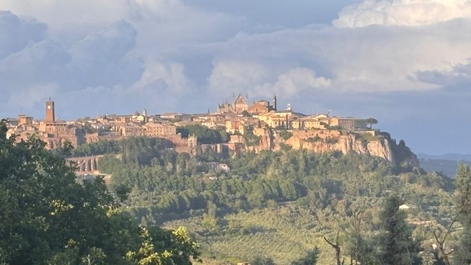 Blick auf Orvieto ACT Italien